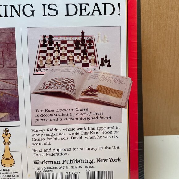 The Kids Book Of Chess & Chess Set By Harvey Kidder - Picture 6 of 9